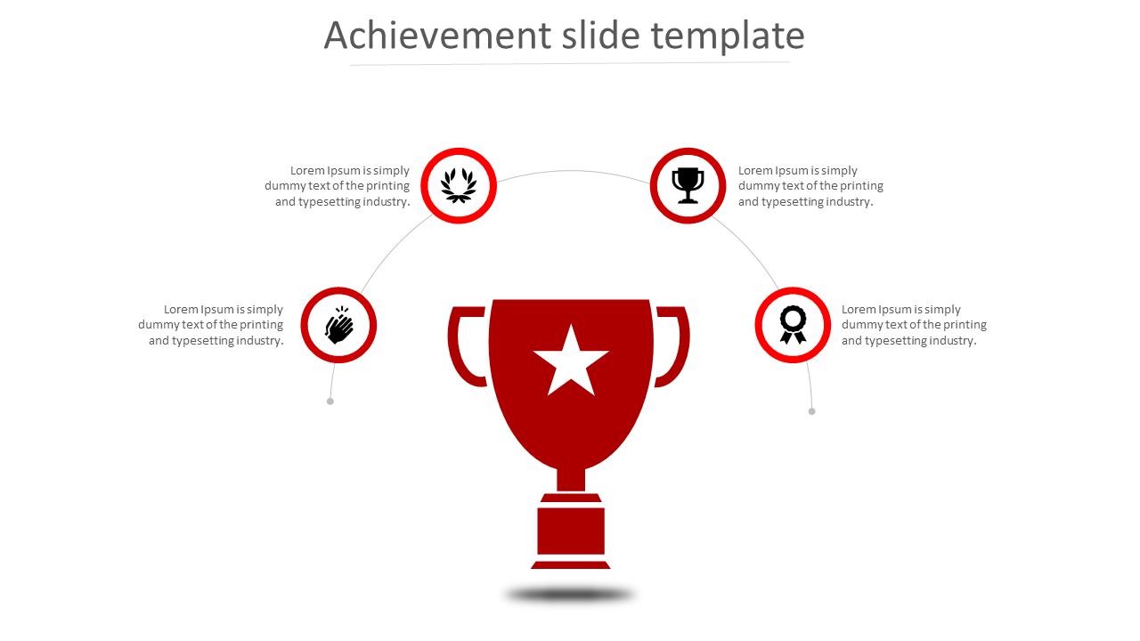 achievement slide template-4-red